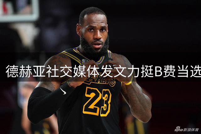 德赫亚社交媒体发文力挺B费当选PFA最佳球员